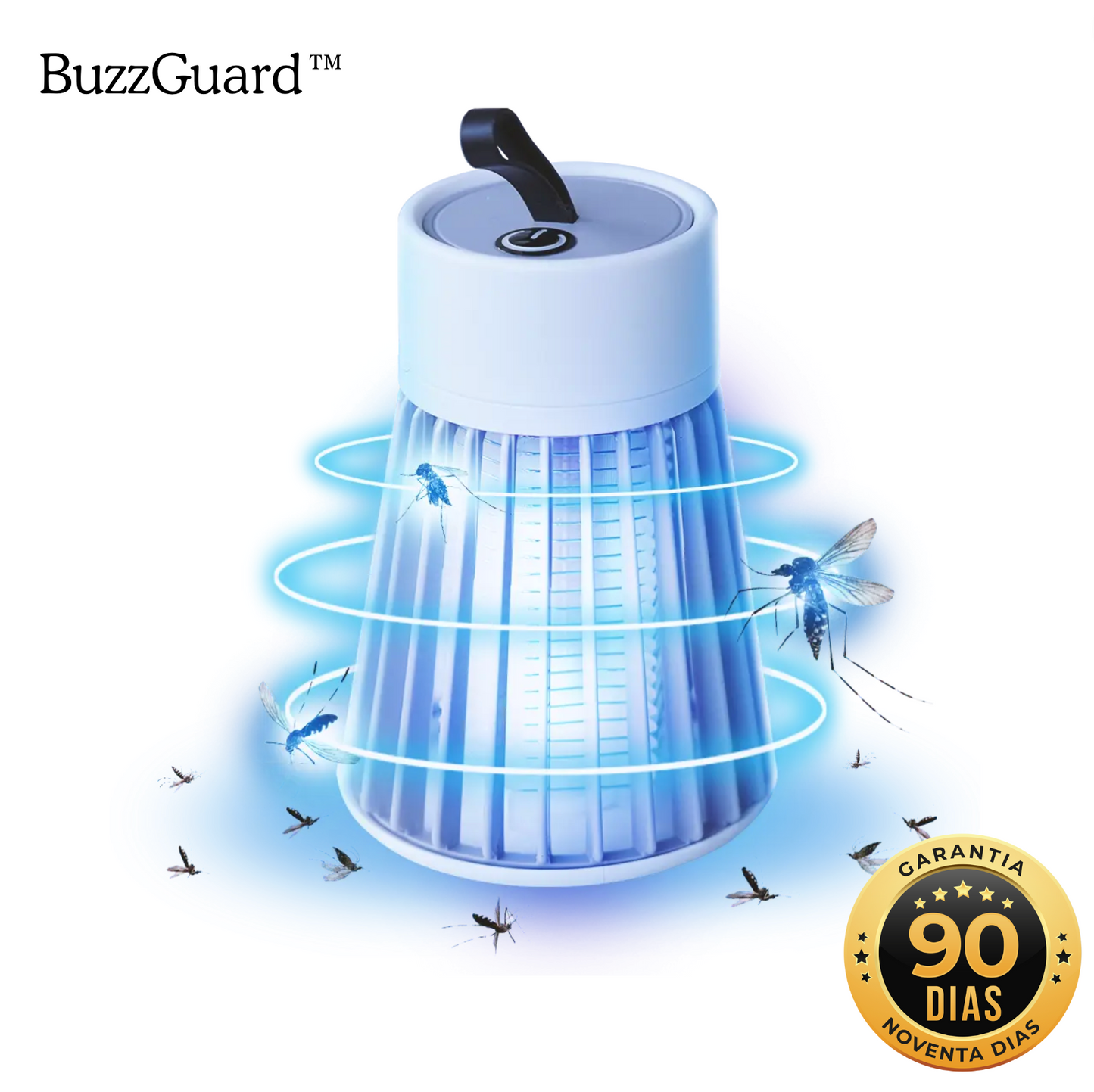 BUZZGUARD™ | LÁMPARA ANTIMOSQUITOS