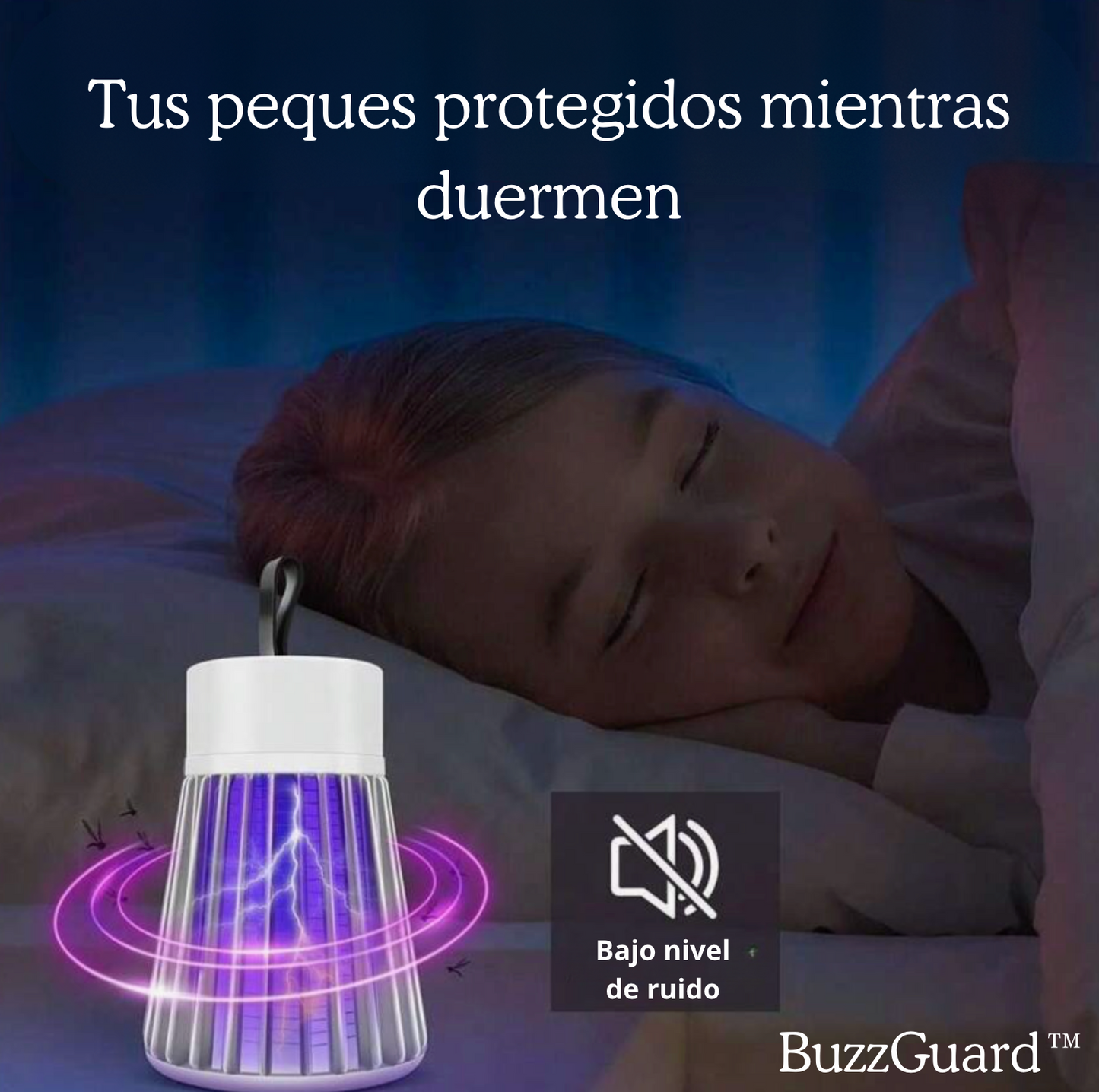 BUZZGUARD™ | LÁMPARA ANTIMOSQUITOS