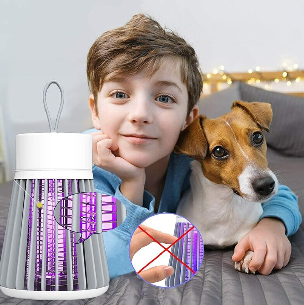 BUZZGUARD™ | LÁMPARA ANTIMOSQUITOS