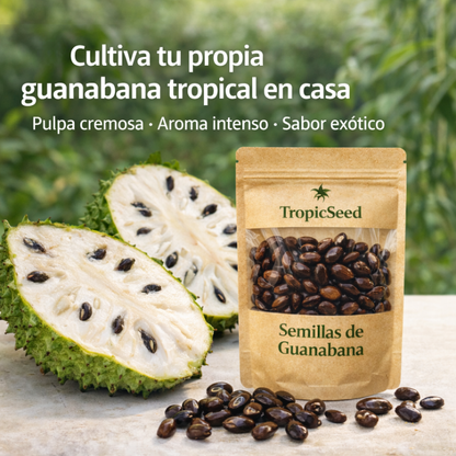 TropicSeed: Semillas de Guanábana Tropical de Sabor Intenso