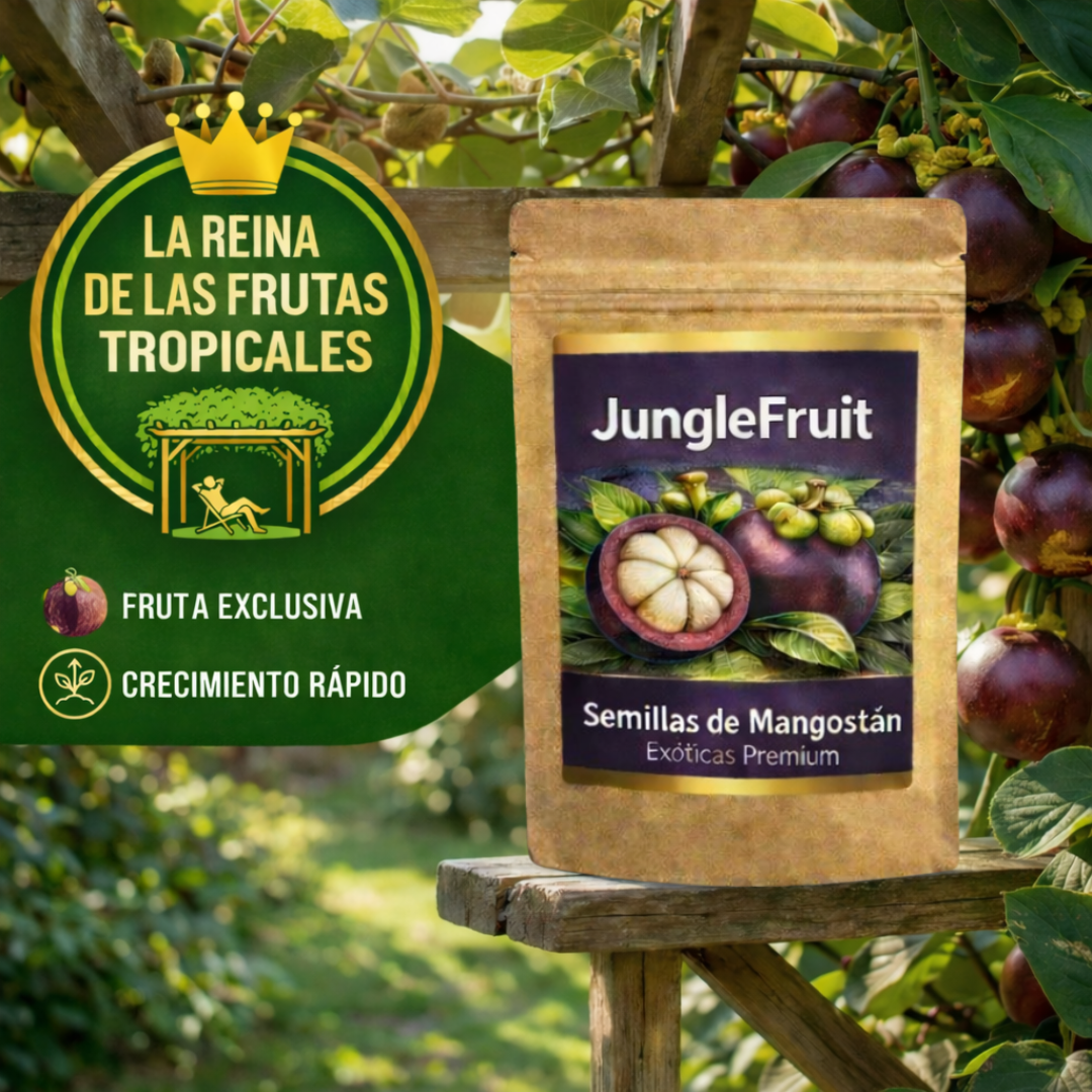 JungleFruit | Semillas de Mangostán Delicioso
