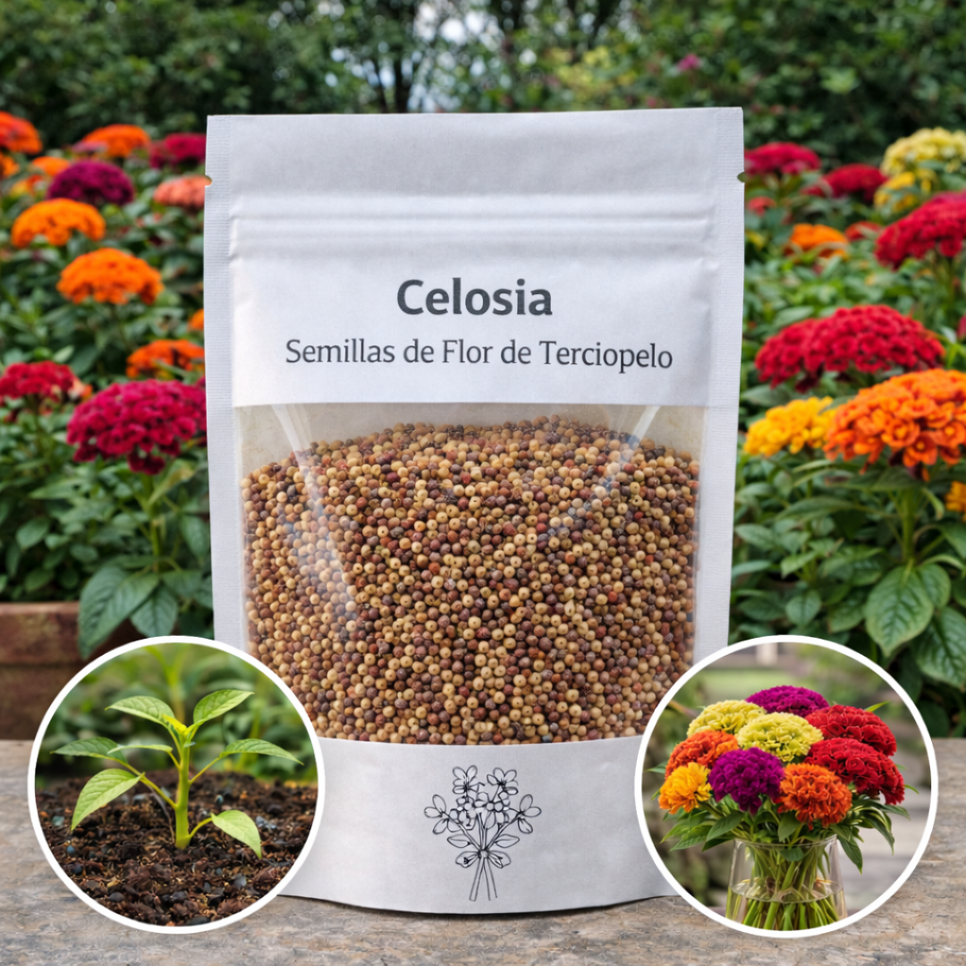 Celosia: Semillas de Flor de Terciopelo