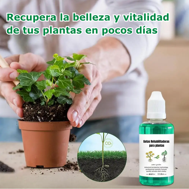 GOTAS REHABILITADORAS PARA PLANTAS PLANTSREHAB™