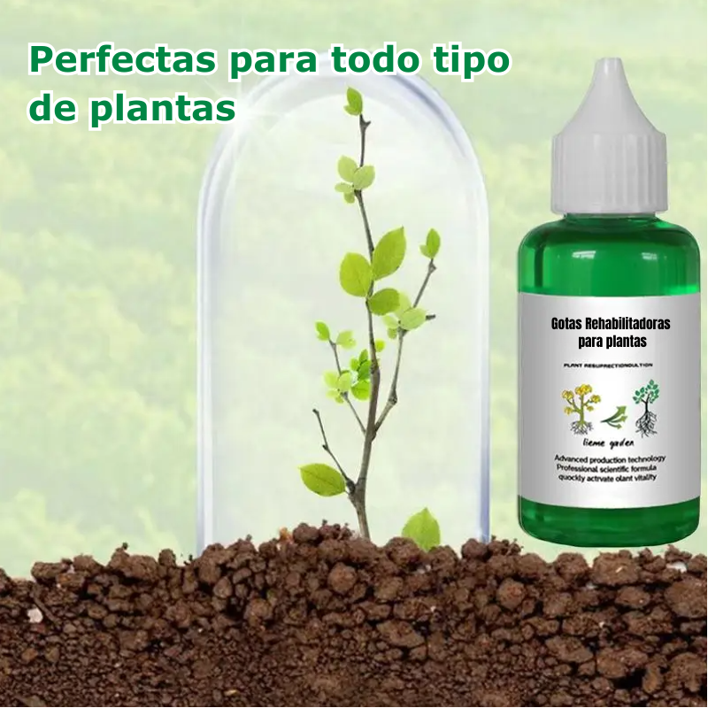 GOTAS REHABILITADORAS PARA PLANTAS PLANTSREHAB™