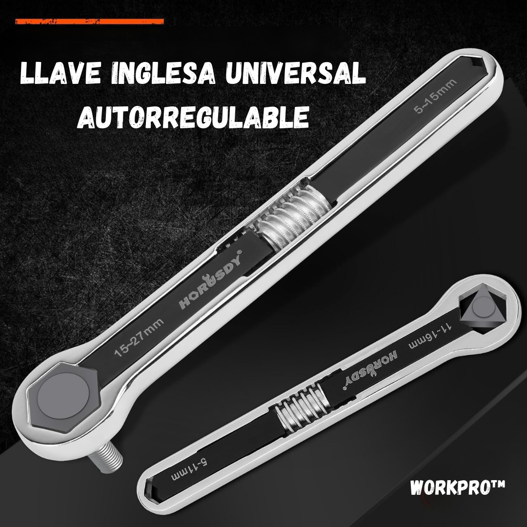 WorkPro: Llave Inglesa Universal Autorregulable