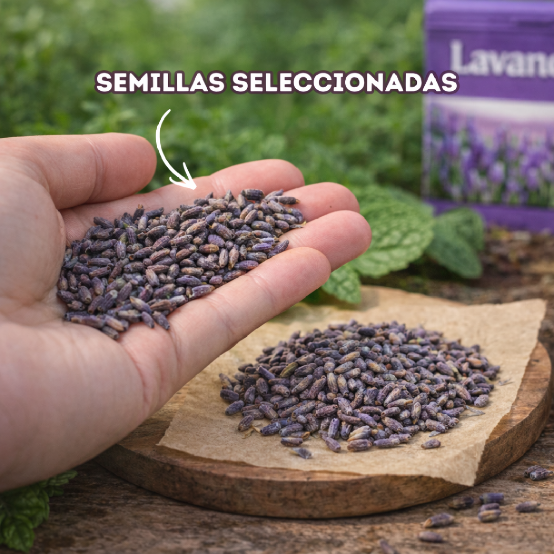 Lavandia: Semillas de Lavanda Aromática de Floración Intensa