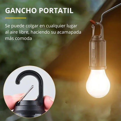 SolarSphere™ – Bombilla Solar Portátil con Enganche