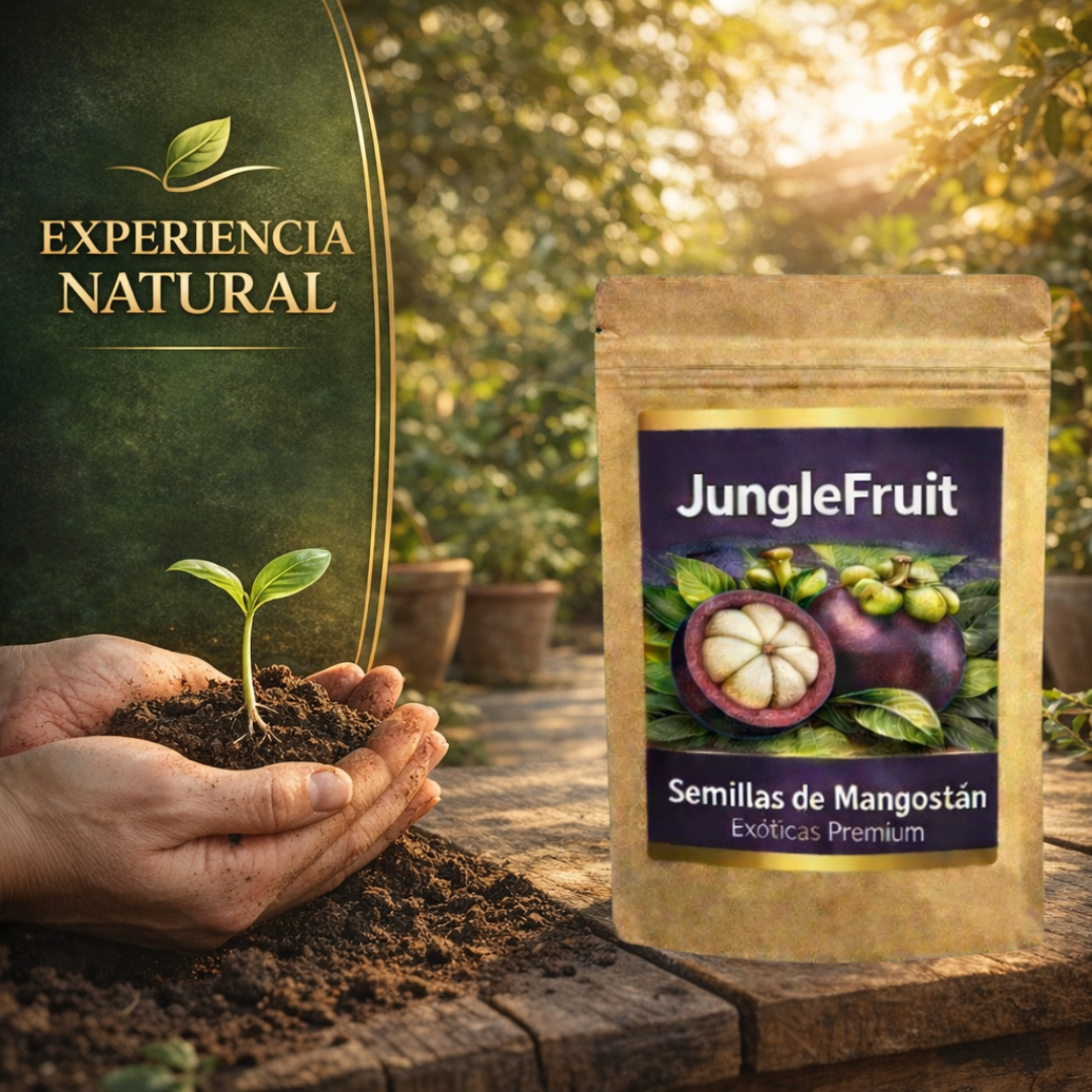 JungleFruit | Semillas de Mangostán Delicioso