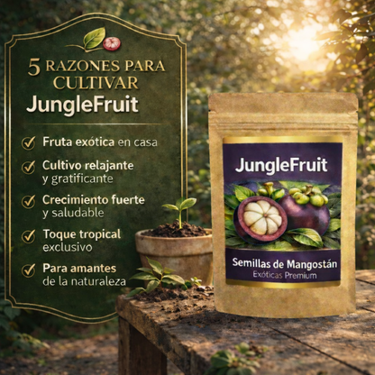 JungleFruit | Semillas de Mangostán Delicioso