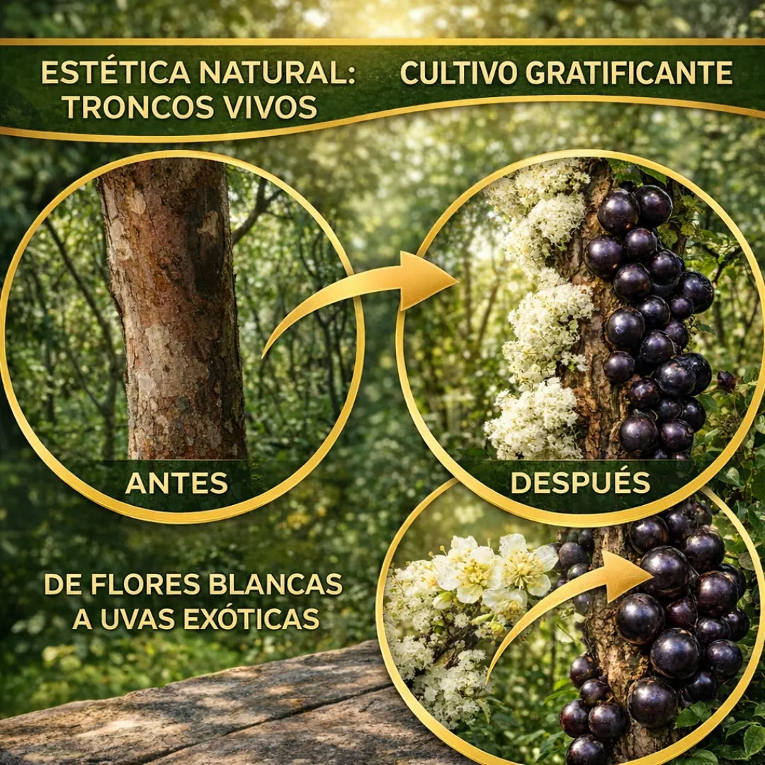 GrapeMagic - Semillas de Árbol de Uva Brasileña Exótica