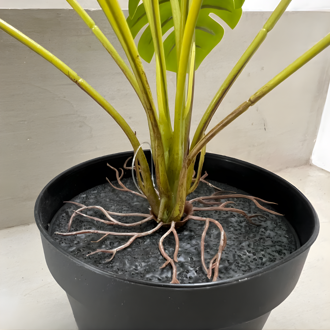 GreenLuxe | Planta Monstera Artificial Premium