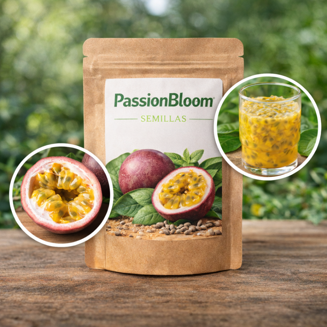 PassionBloom: Semillas de la Fruta de la Pasión Brasileña