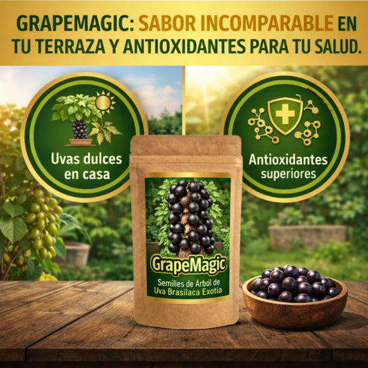 GrapeMagic - Semillas de Árbol de Uva Brasileña Exótica