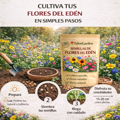 EdenGarden: Semillas de flores del Edén
