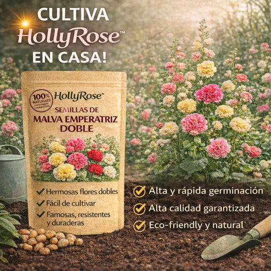 HollyRose: Semillas de Malva Emperatriz Doble