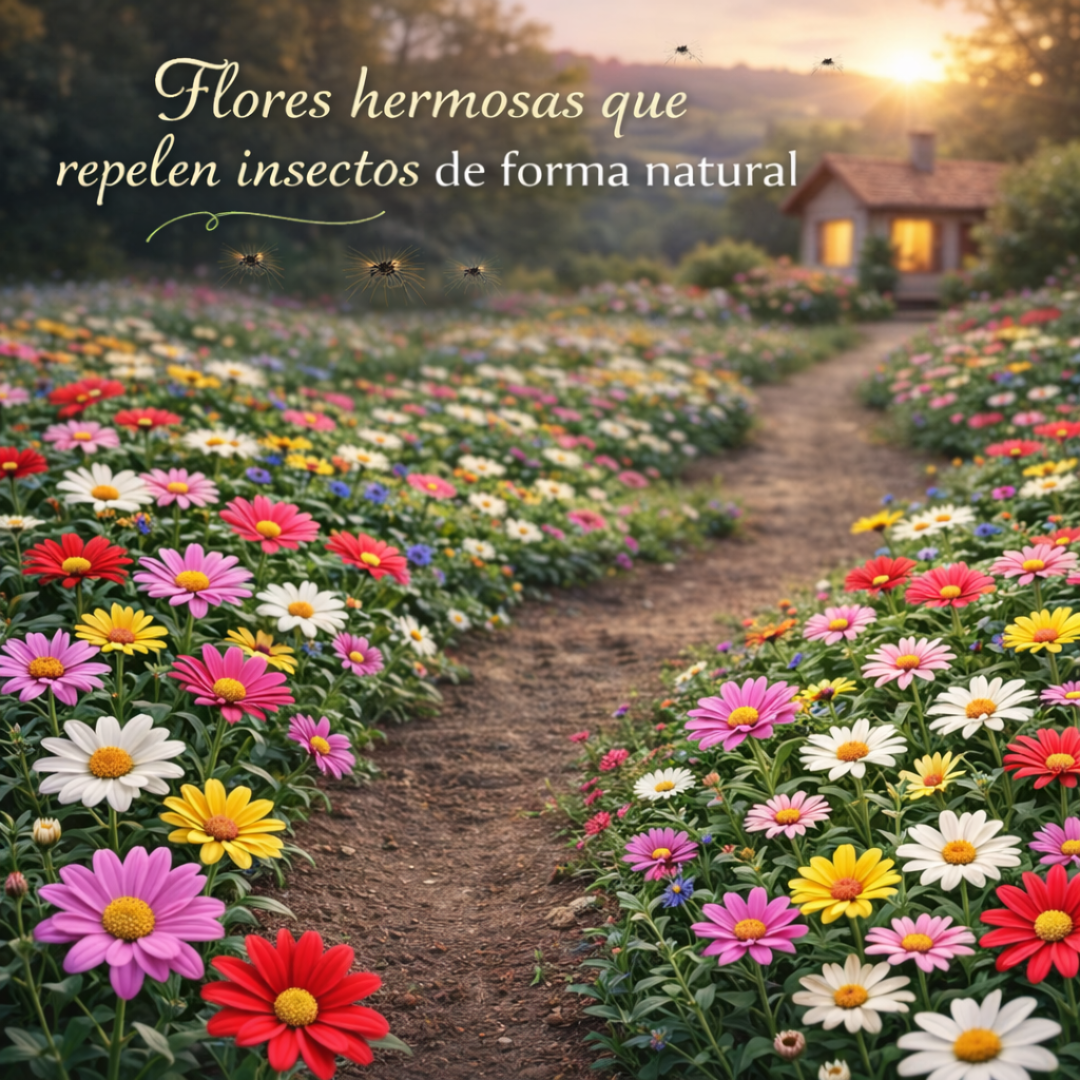 Anthea: Semillas de Piretro - Repelente de insectos