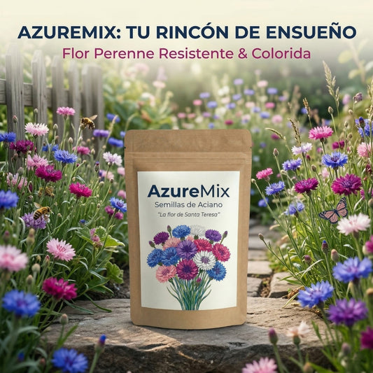 AzureMix: Semillas de Aciano "La flor de Santa Teresa"