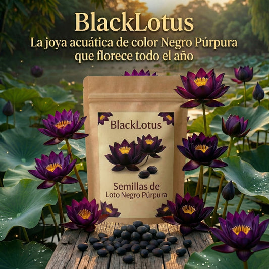 BlackLotus: Semillas de Loto Negro Púrpura