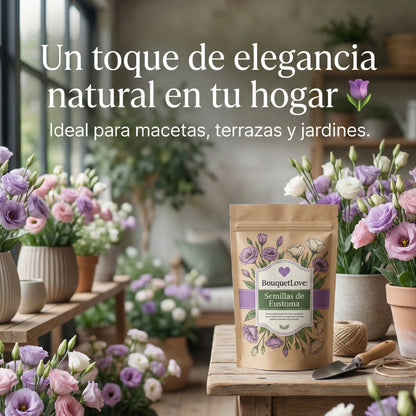 BouquetLove: Semillas de Eustoma