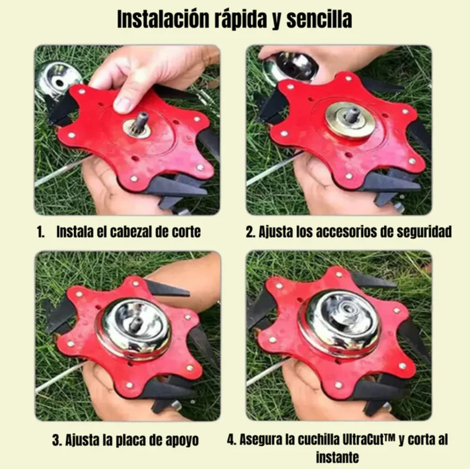 ULTRACUT™ | CUCHILLA CORTADORA DE 6 HOJAS