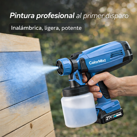 ColorMist: Pistola de pintura inalámbrica