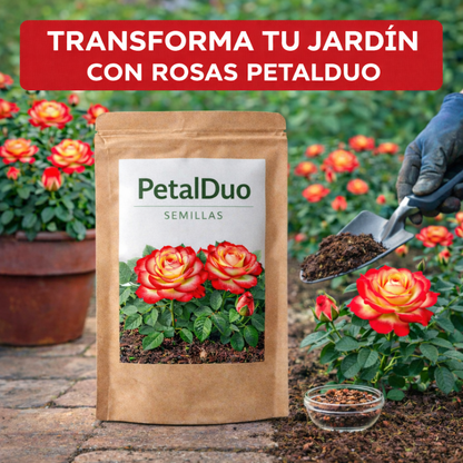 PetalDuo | Semillas de Rosa DuoColor