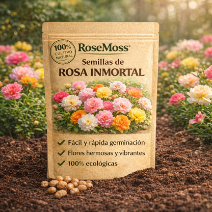 RoseMoss: Semillas de Rosa Inmortal