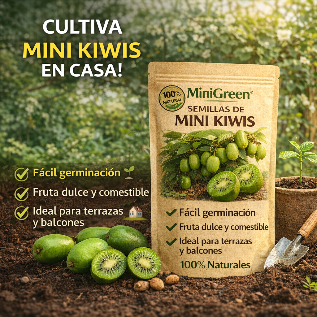 MiniGreen: Semillas de Mini Kiwis