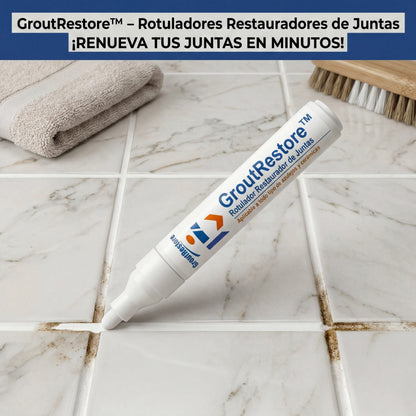 GroutRestore™ – Rotuladores Restauradores de Juntas