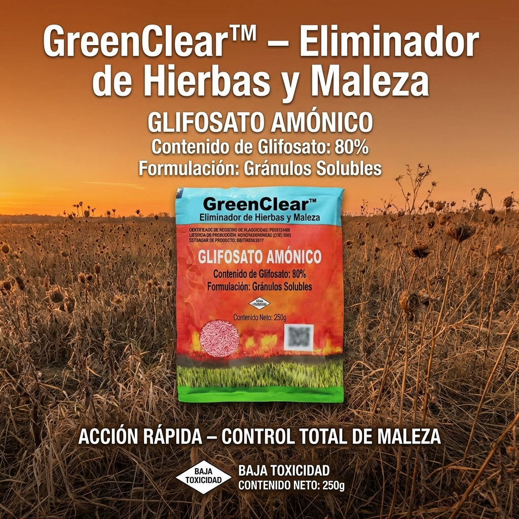 GreenClear™ – Eliminador de Hierbas y Maleza