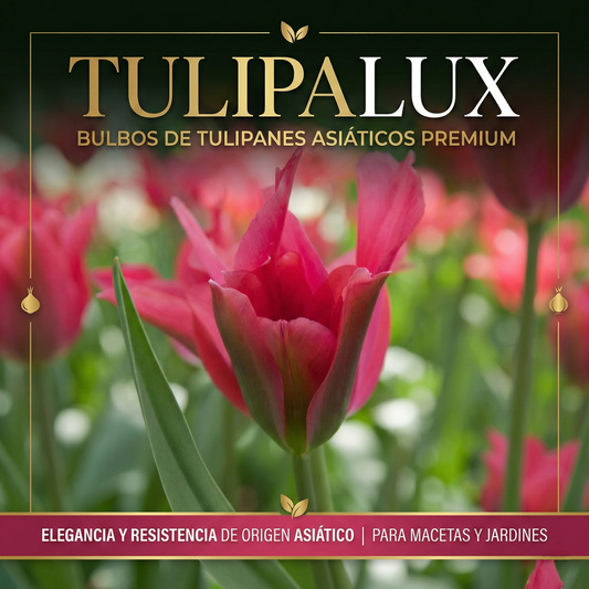 TulipaLux | Bulbos de Tulipanes Asiáticos Premium