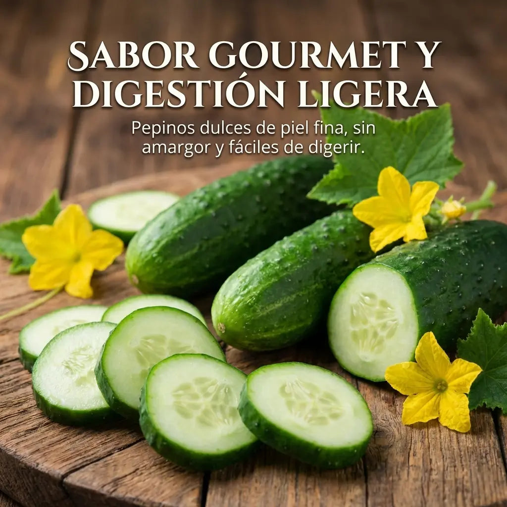 Green King – Semillas de Pepino Gourmet Extra Largo
