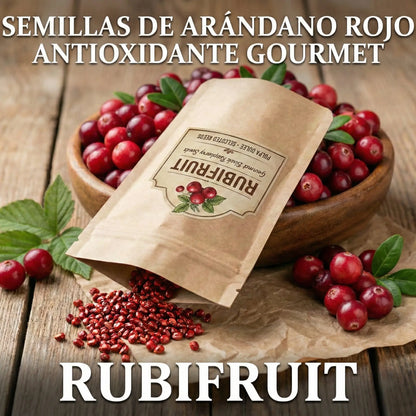 RubiFruit | Semillas de Arándano Rojo Antioxidante