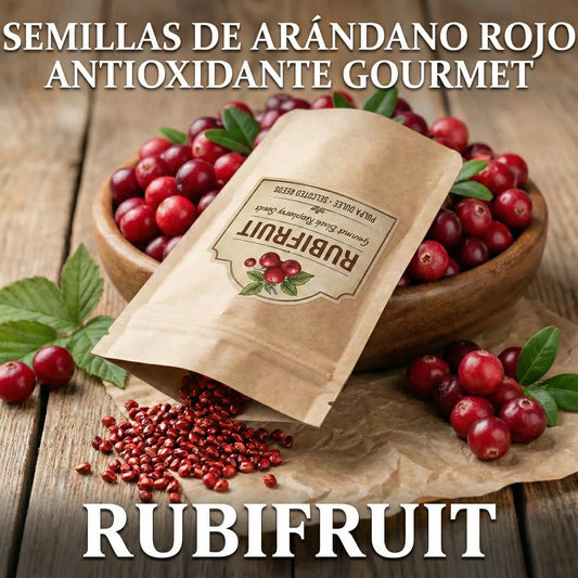 RubiFruit | Semillas de Arándano Rojo Antioxidante