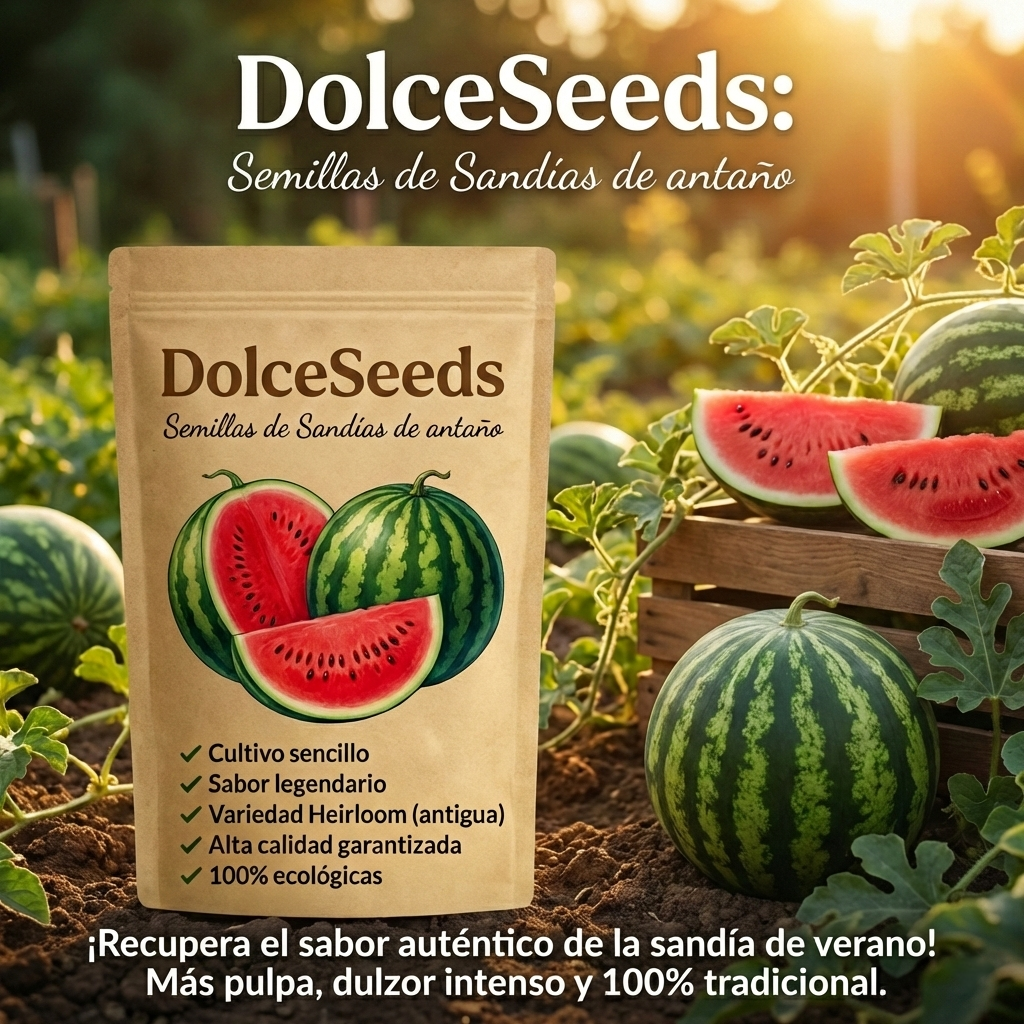 DolceSeeds: Semillas de Sandías de antaño
