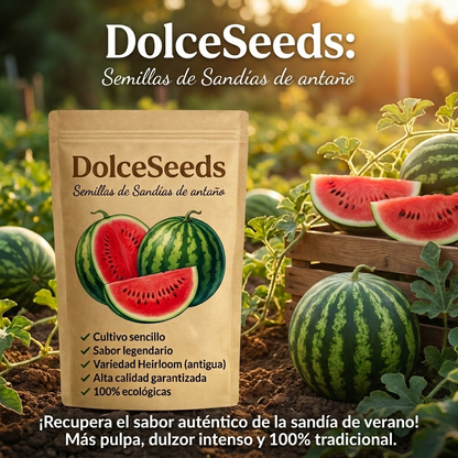 DolceSeeds: Semillas de Sandías de antaño