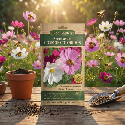 BippiGarden™ – Semillas de Cosmos Coloridos