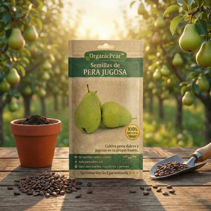 OrganicPear™ – Semillas de Pera Jugosa
