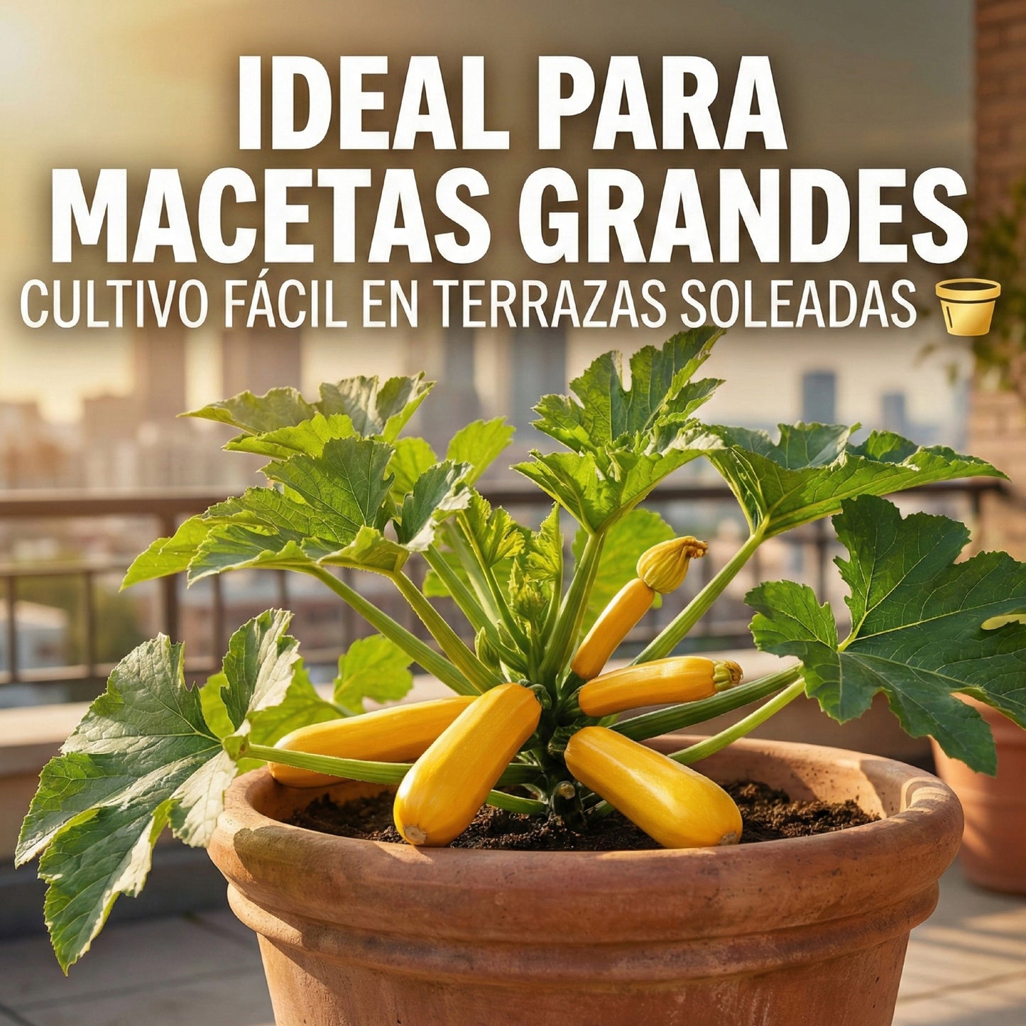 GoldHarvest™ – Semillas de Calabacín de Oro Jugoso