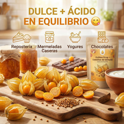 Golden Drop – Semillas de Uchuva (Selección España)