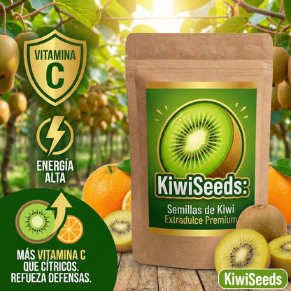 KiwiSeeds: Semillas de Kiwi Extradulce