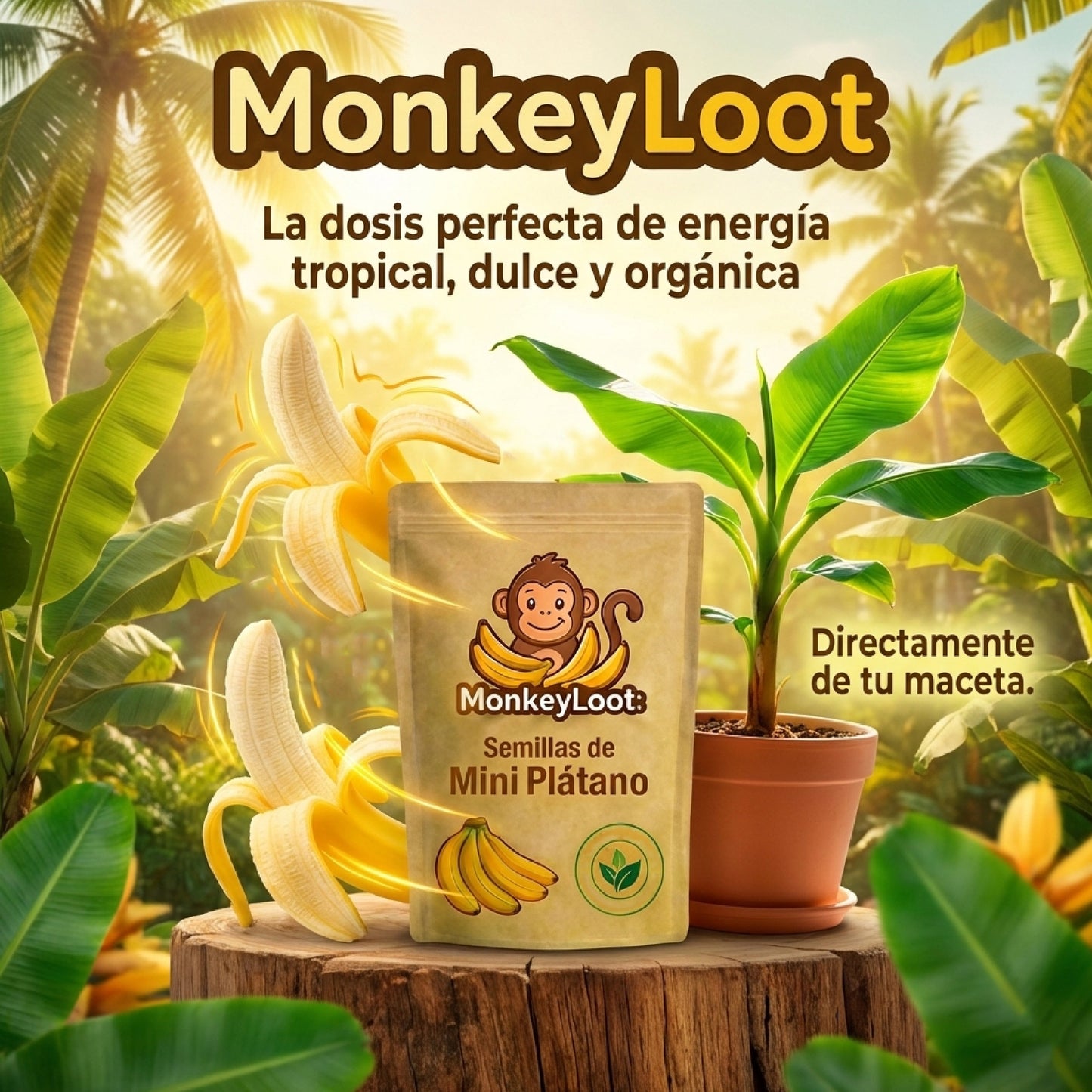 MonkeyLoot: Semillas de Mini Plátano