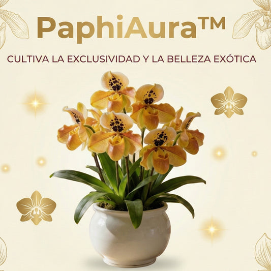 PaphiAura™ – Semillas de Orquídea Paphiopedilum Exótica