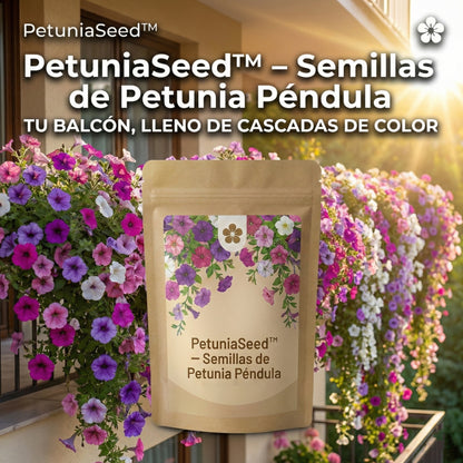 PetuniaSeed™ – Semillas de Petunia Péndula de los Balcones