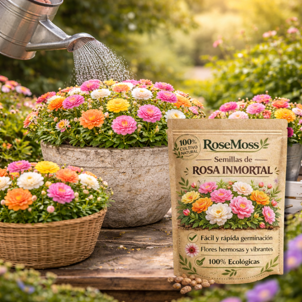 RoseMoss: Semillas de Rosa Inmortal
