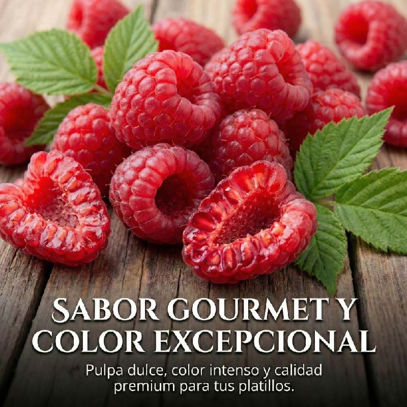 RedFruit | Semillas de Frambuesa Roja Premium de Pulpa Jugosa