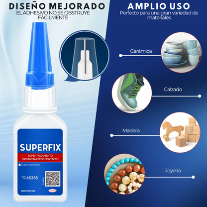 SuperFix | Super pegamento instantáneo de contacto