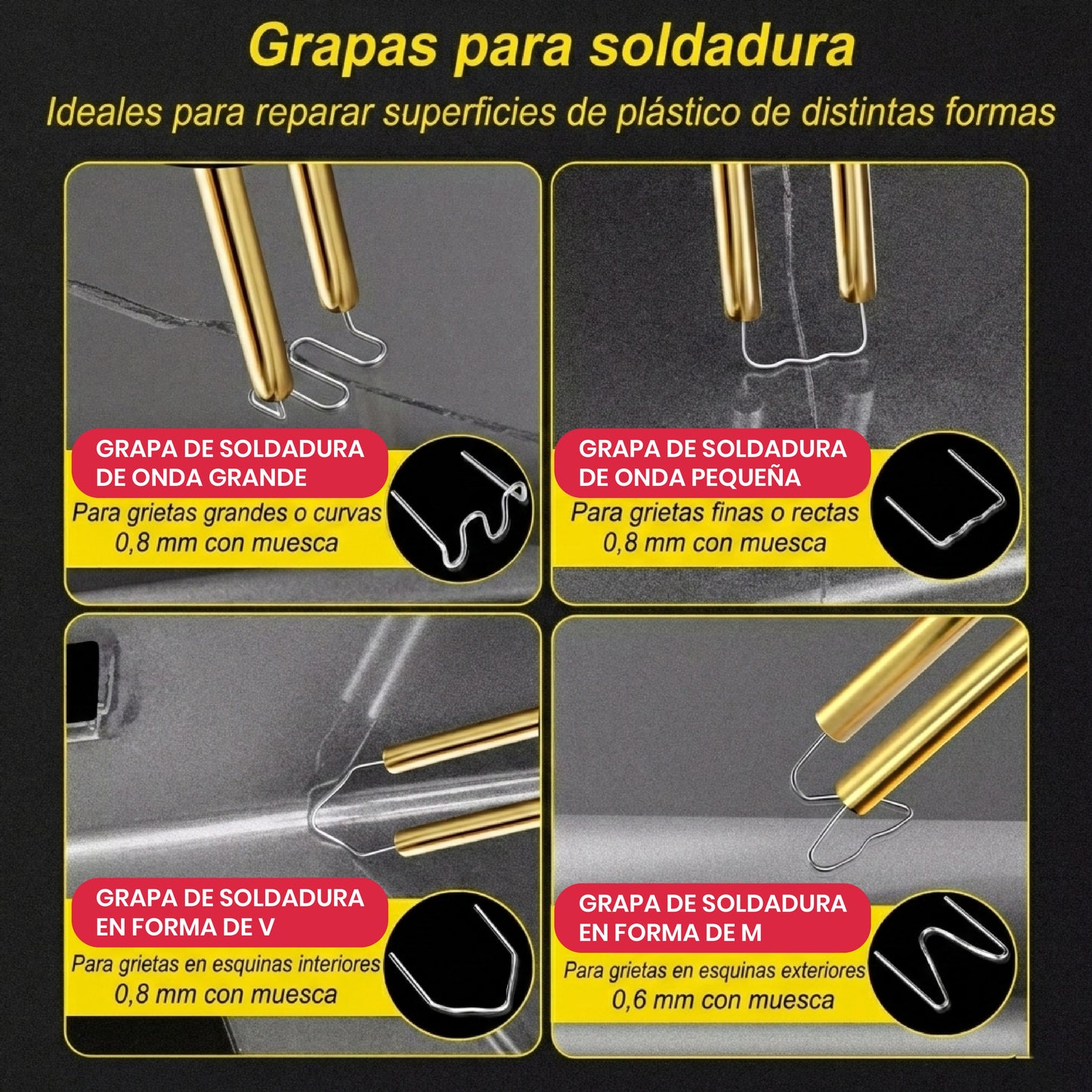 WelderPro: Soldador de plástico profesional