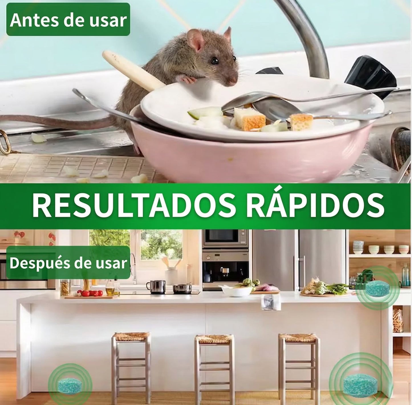 PestStop | Pastillas AntiPlagas Repelentes de Roedores