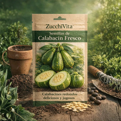 ZucchiVita™ – Semillas de Calabacín Fresco